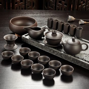 Yixing Purple Sand Tea Set  - Multiple Colour Available