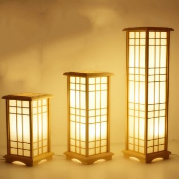 Modern Japanese Floor Lamps -3 Sizes Available