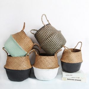 Wicker Basket For Storage Or Pot Plants!
