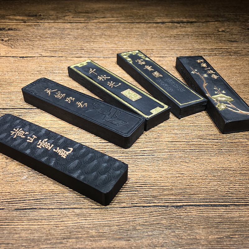 Hukaiwen Chinese Calligraphy Ink Stick - 1 Piece - Multiple Designs  Available