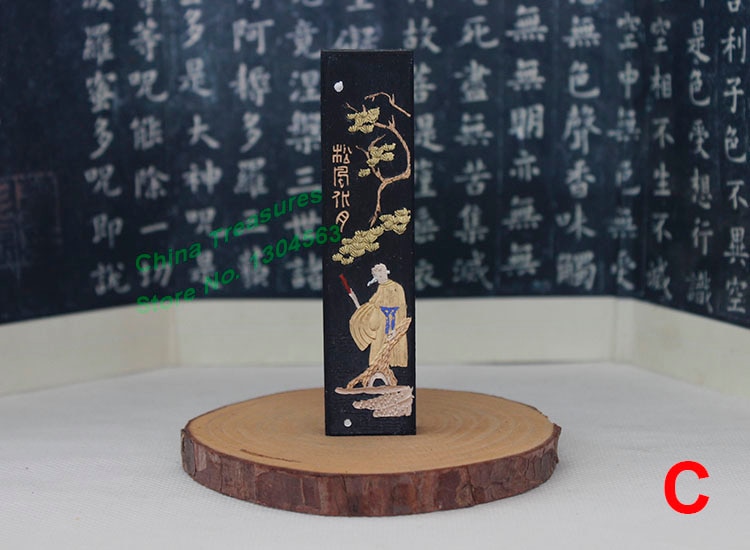 1piece Hukaiwen Chinese Calligraphy Brushes Ink Sumi-E ink Painting Ink Stick Sumi Ink Stick Hui Mo