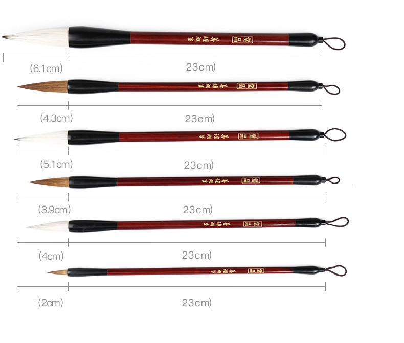 Chinese Calligraphy Brush Pen Set Paperweight Seal Ink Stick Set Chinese Painting Brushes Set Calligraphy Supplies Gift Box Set