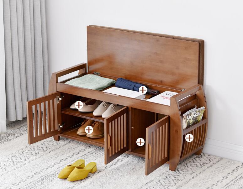 shoe rack with sitting