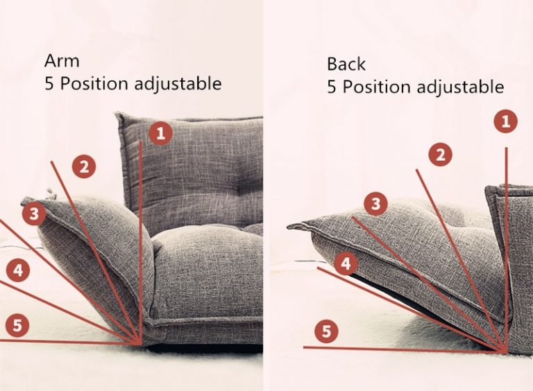 Adjustable Japanese Sofa Bed Viola Shopping