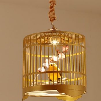 Birdcage Style Ceiling Lamp
