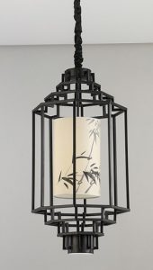 Octagonal Cage Hanging Lamp