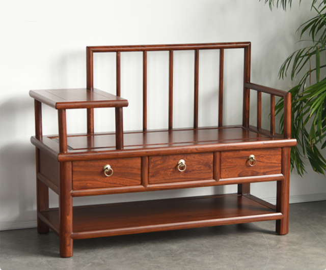 ChineseStyle Shoe Rack Bench Viola Shopping