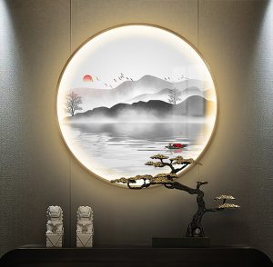 Zen Painting Wall LED Lamp