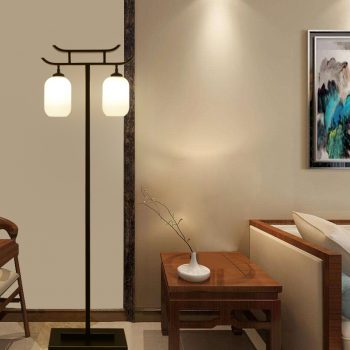 Japanese Style Retro-Decorated Floor Lamp