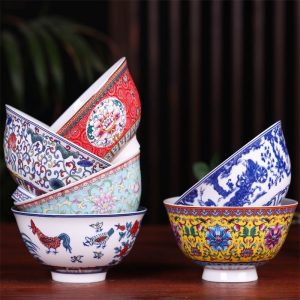 4.5 inch Jingdezhen Ceramic Small Rice Bowl Chinese Bone china