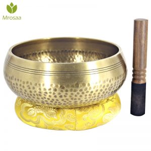 Tibetan Handicraft Brass Chime Sound Bowl – For Meditation and Chanting