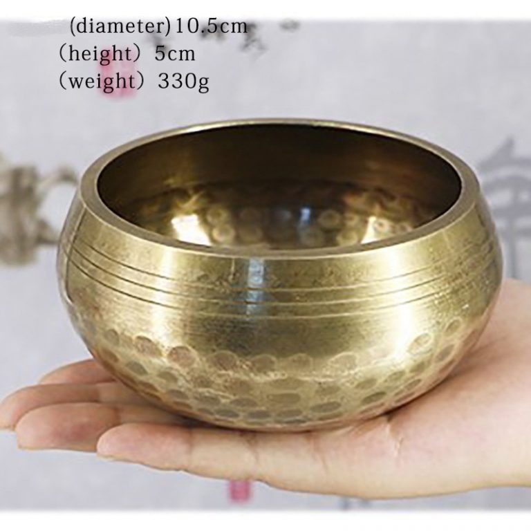 Tibetan Handicraft Brass Chime Sound Bowl For Meditation and Chanting
