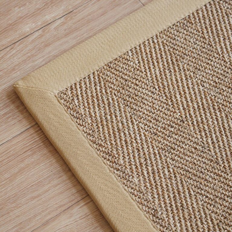 Simple Sisal Fiber Living Room Carpet Floor Mat Viola Shopping