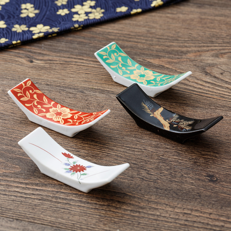 5 Pcs Japanese Chopsticks Holder 4 Style Available Viola Shopping